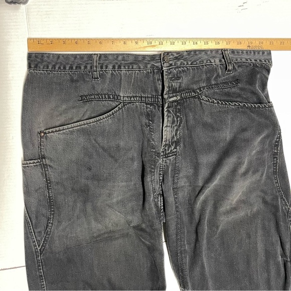 Vintage Marithe Francois Girbaud Dark Gray Cotton Jeans - Picture 9 of 12